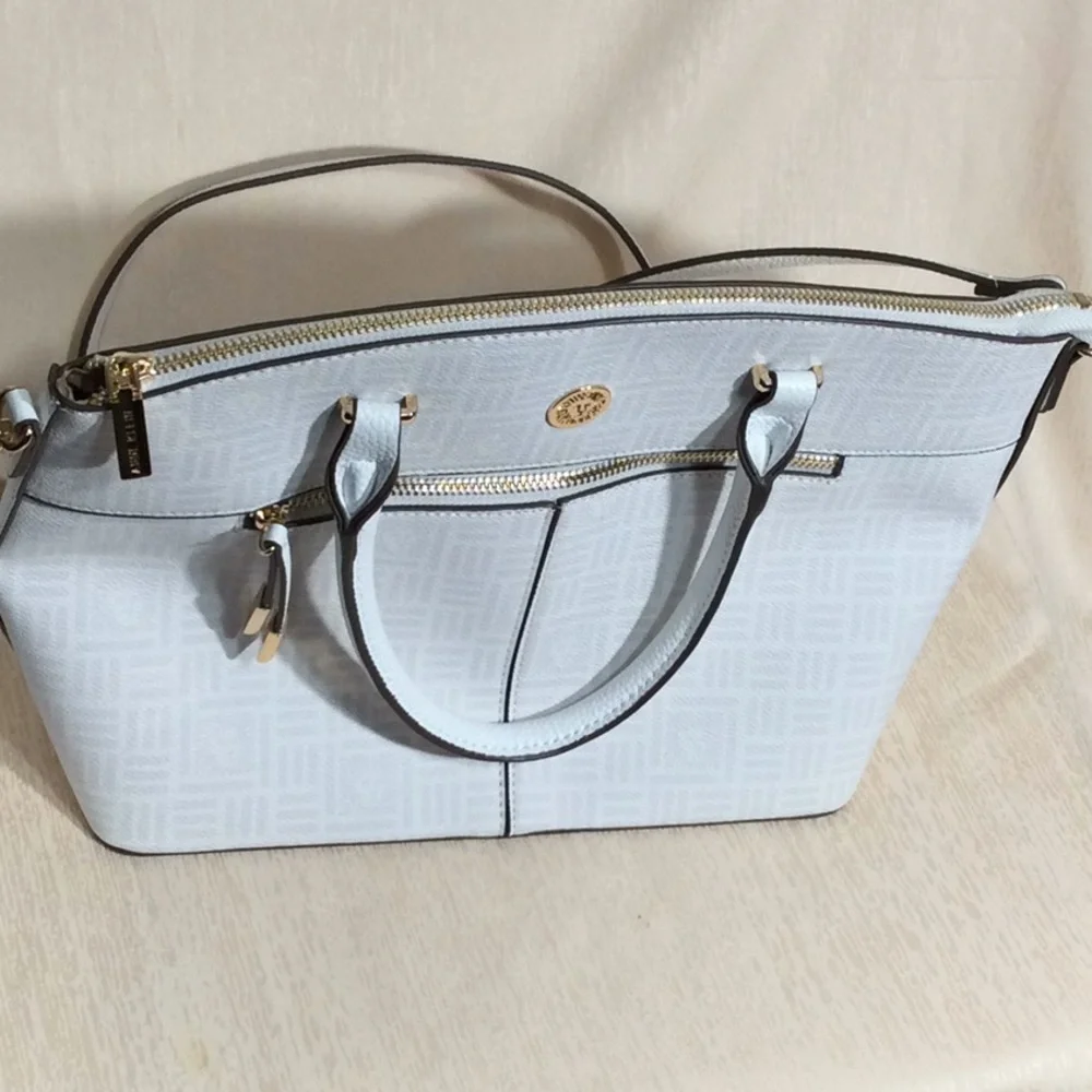 Anne Klein Dome Satchel Handbag Crossbody Purse